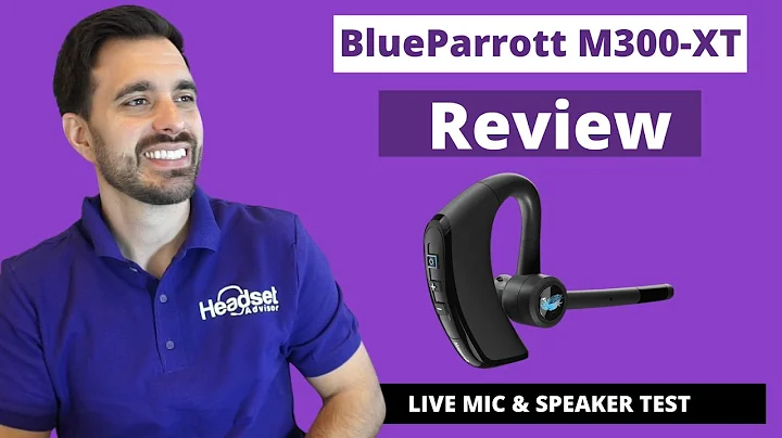 NEW BlueParrott M300-XT Bluetooth Headset Review -...