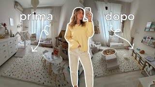 Children's Bedroom Makeover with IKEA Furniture | DIY Before and After / Natalia Liberati