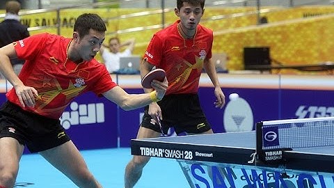FAN Zhendong/MA Long vs XU Xin/ZHANG Jike Highlights Kuwait 2015