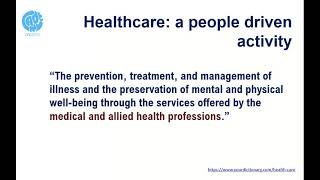 HDMA Module 1a: Healthcare Data