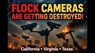 Flock Cameras in California, Virginia & Texas Are Getting DESTROYED