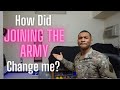 How the Army changed me.