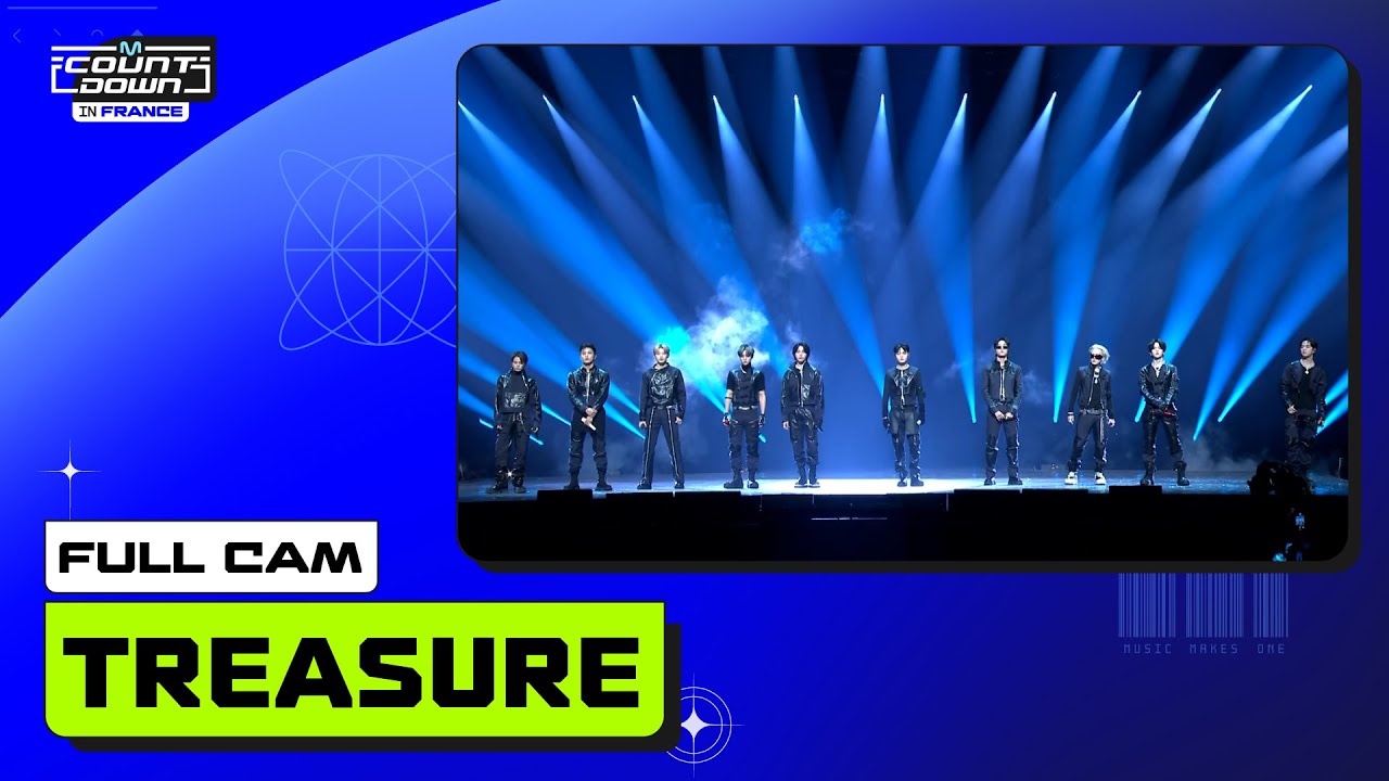 TREASURE (트레저) | FULL CAM 🎥 | MCOUNTDOWN IN FRANCE