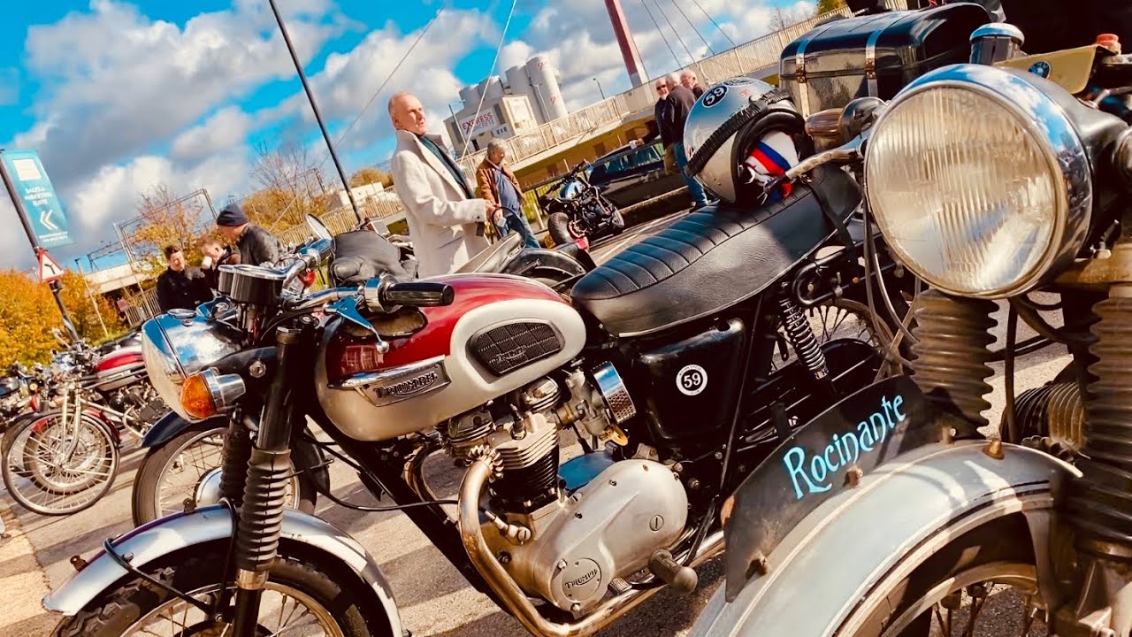 THE ACE CAFE LONDON Motorcycles TON-UP Machines of 100mph BATTERSEA ROCKERS Triumph and NORTON Bikes