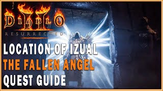 DIABLO 2 RESURRECTED - Location of Izual Boss (The Fallen Angel Quest Guide)