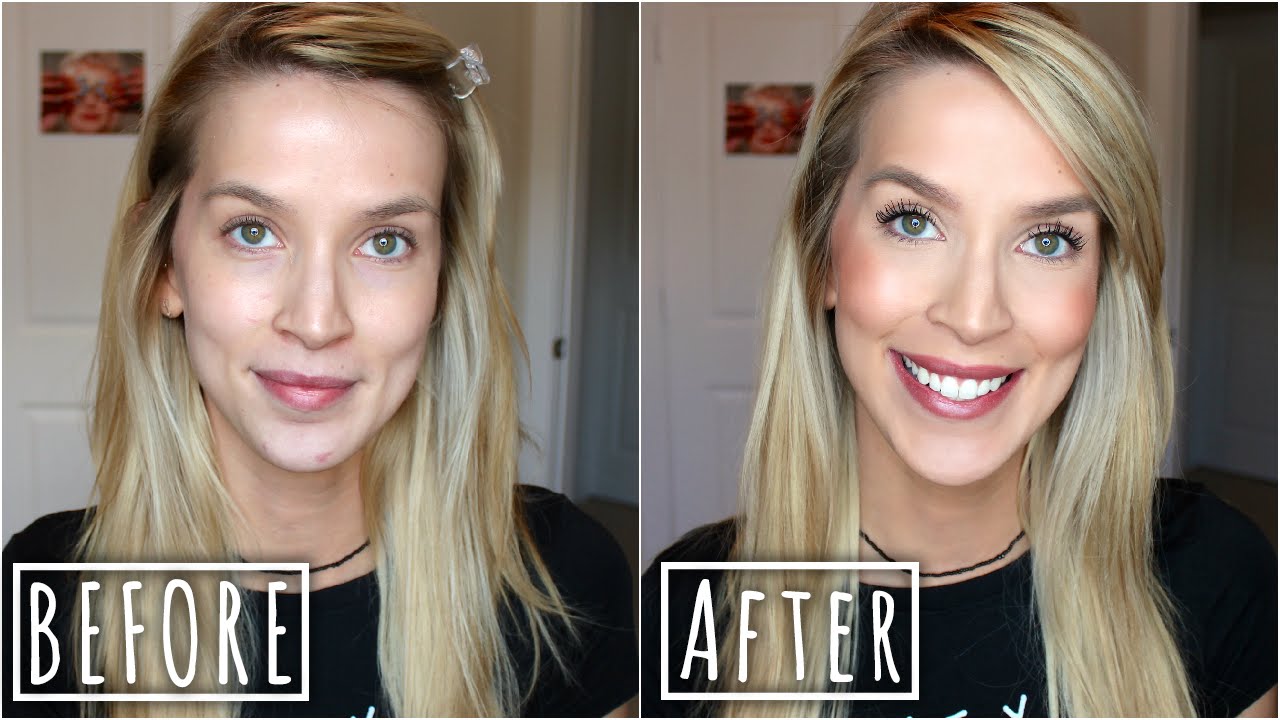 FAST Natural Makeup + Hair For The Perpetually Late! | Get Ready With Me! | LeighAnnSays