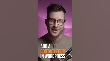 The BEST WordPress Contact Form 🎉 #shorts