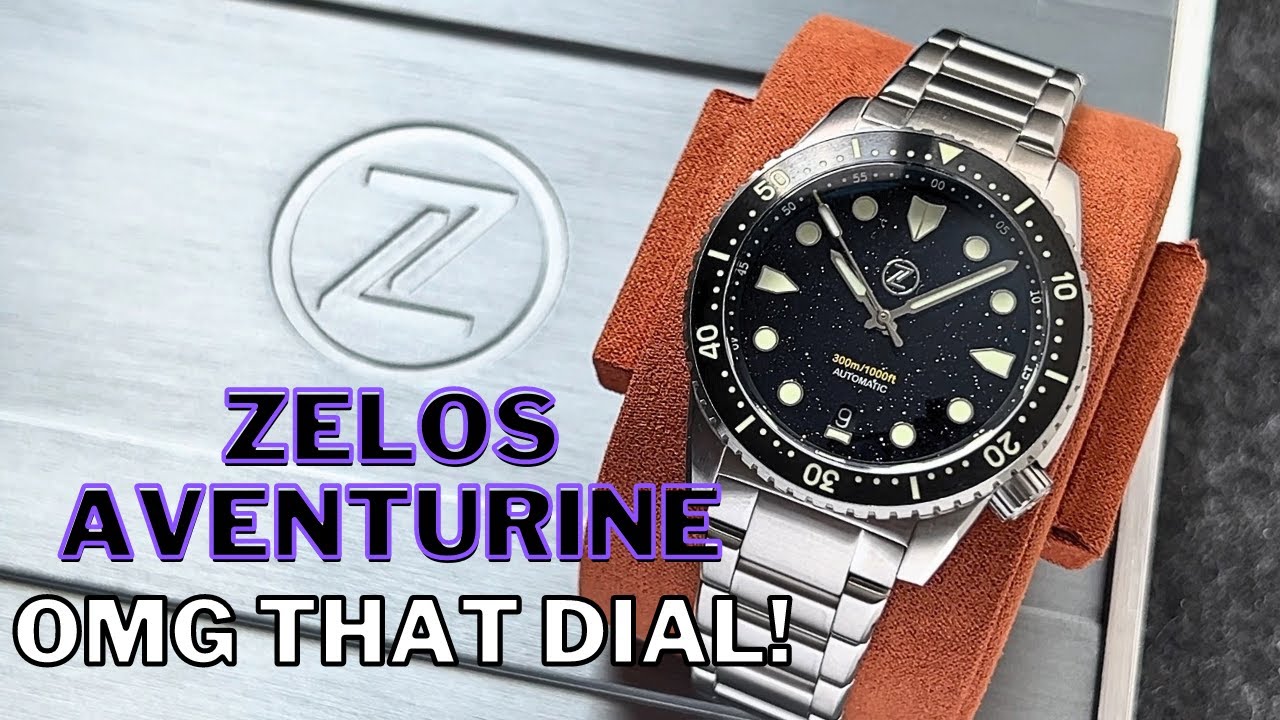 NEW Zelos Mako V3 - Aventurine Dial / Is it the best Value Dive