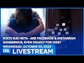 41 States Sue Meta Claiming Instagram &amp; Facebook Harm Kids - DBL | Oct 25, 2023