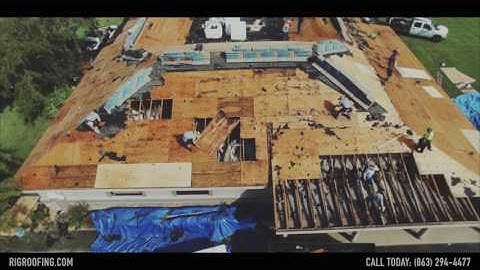 Aerial Video - My Pets Animal Hospital - Lakeland, FL - Roof Replacement by RIG Roofing