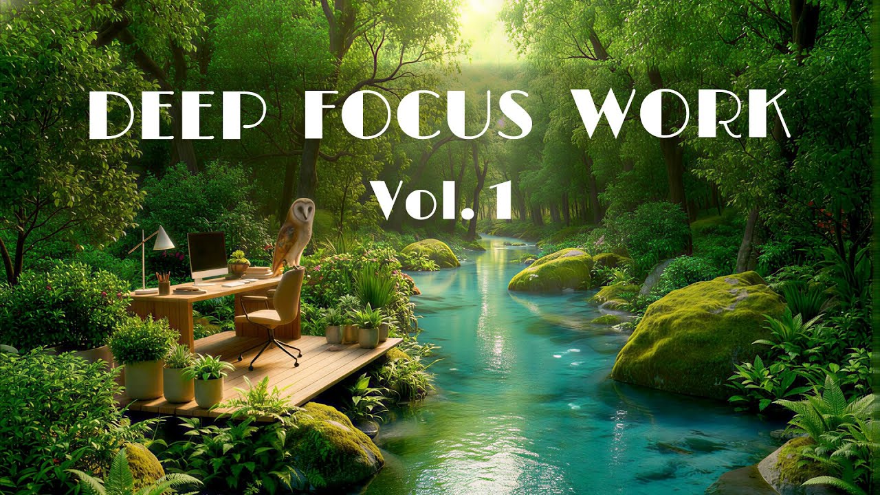 Deep Focus Work Vol. 1 | Бинауральные ритмы для концентрации и учебы (Альфа-волны)