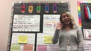 Kindergarten Writers Workshop 12.1