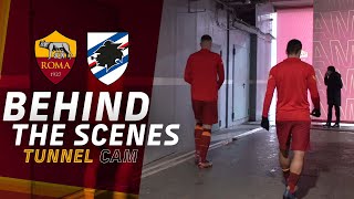 BEHIND THE SCENES  | Roma v Sampdoria | Tunnel CAM 202021