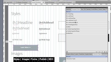 Tips & Tricks [MUSE] : Text & State Buttons in Adobe Muse