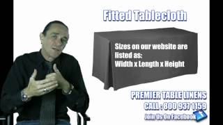 Tablecloth, Fitted Tablecloth, and Table Skirting - A Description of Your Options