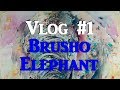 Art Of Ward - The Art of Ward Jene Stroud  -  "Brusho Elephant" Vlog #1