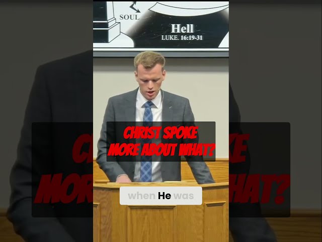 Jesus Warned About Hell