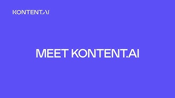 Meet Kontent.ai 💜