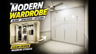 Modern Built-In Wardrobe | Custom MDF Close Build