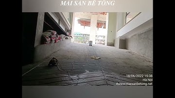 Cắt rãnh ramp dốc tại số 197 Đại La, BIDV Đồng Tâm