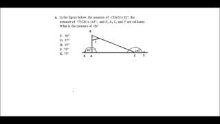 Free ACT Math Practice Test, Question 4