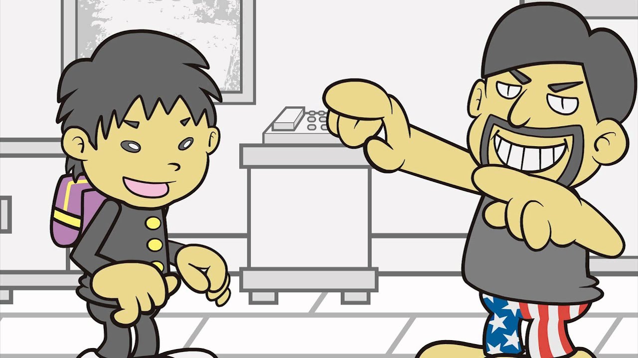 【アニメ】 オードリー アメリカン親父