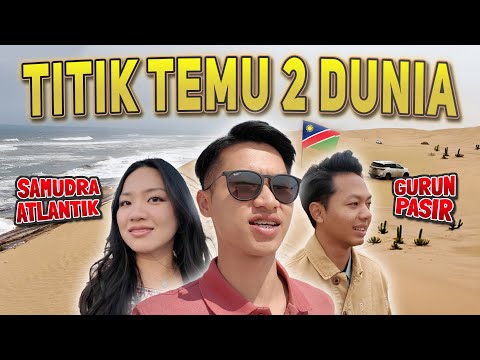 Di sini GURUN dan SAMUDRA Bertemu😱⁉️ Explore Kota Peninggalan JERMAN di NAMIBIA: Swakopmund🇳🇦