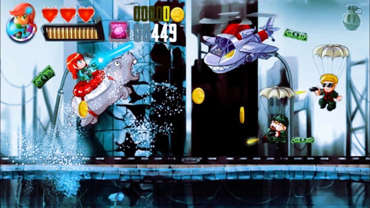 Ramboat - Game Offline Jump Shooter and Running | Part2