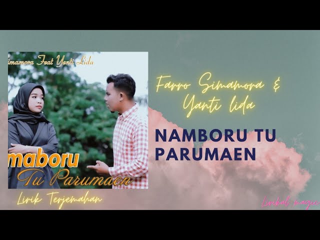 Lirik lagu Tapsel dan Artinya Namboru Tu Parumaen - Farro Simamora & Yenti Lida | Lirik lagu Tapsel class=