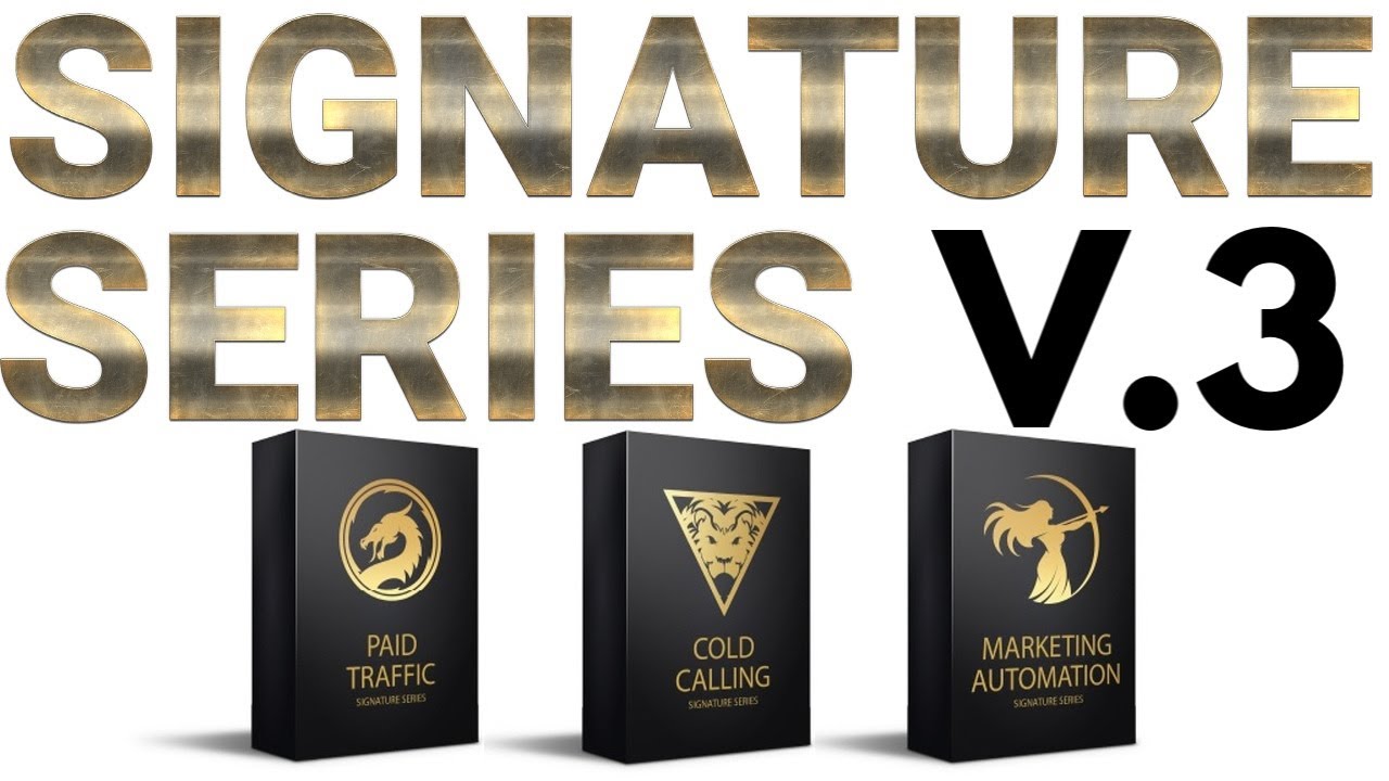 Signature Series PLR Volume 3 Review Bonus - Full Stack Selling Marketing PLR