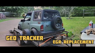 96 Geo Tracker EGR Valve Replacement