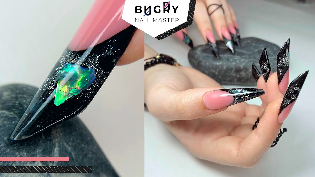 СУПЕР ДЛИННЫЕ КРЕАТИВНЫЕ НАРАЩИВАНИЯ 😍 3D Френч