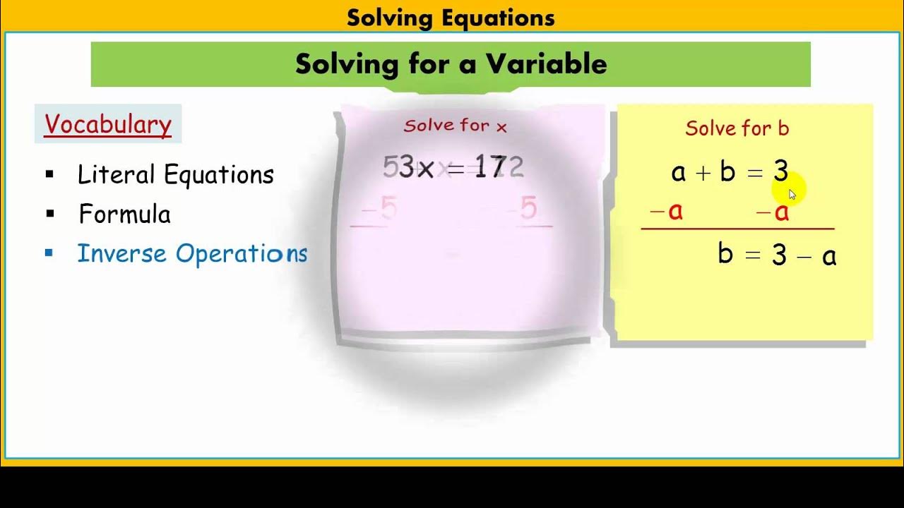 Variable cannot be resolved. Solveequation for the indicated variable. solve each equation for the indicated variable. solving equations with unknown on both sides exam question.