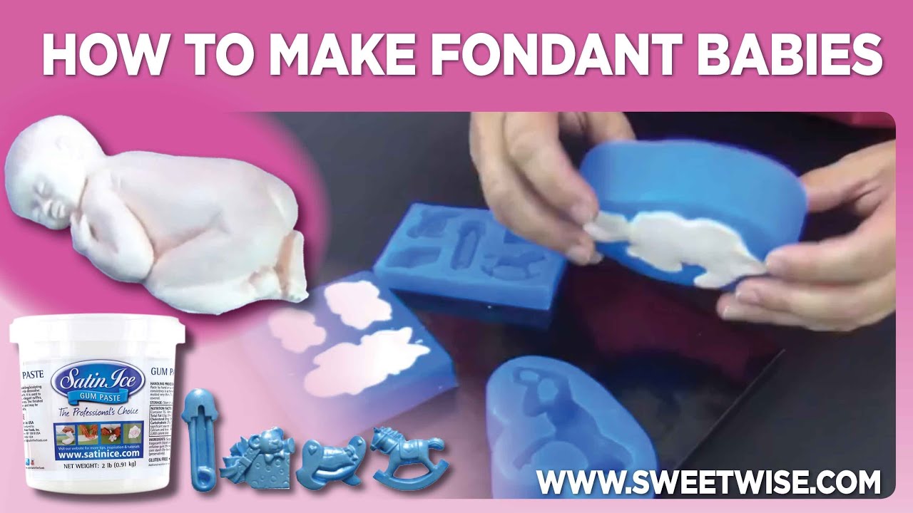 How To Make Fondant Babies by YouTube