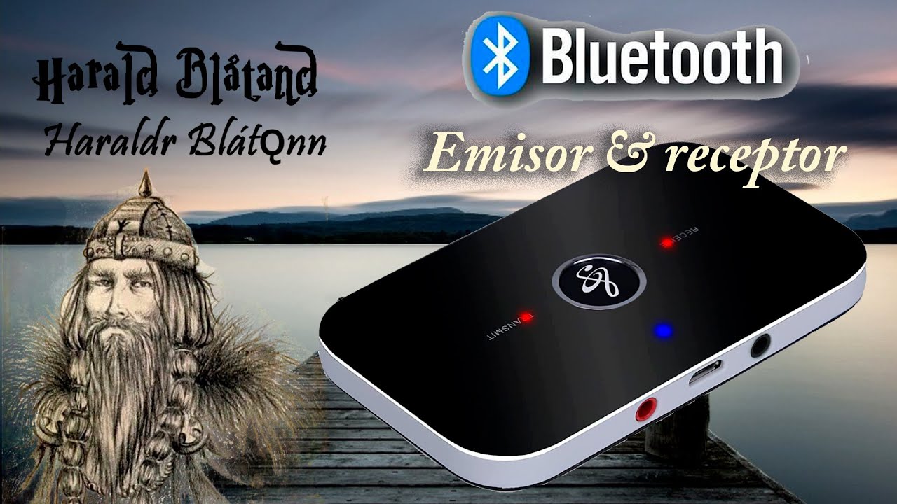 Receptor Transmisor Bluetooth 5.0 El Mejor 2 En 1 Amitosai