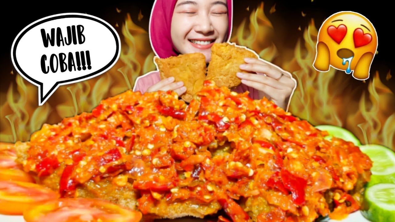 #15 REQUEST MUKBANG TELUR GEPREK SUPER CRISPY SAMBEL PEDES NAMPOL | Mukbang Indonesia
