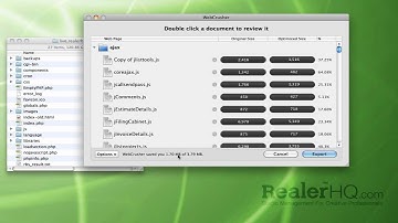 Quickly Optimize entire websites using Webcrusher