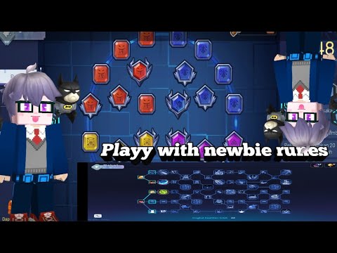 Play solo bed wars...with my new runes and this is what happened ...