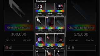 🗡️survive the killer// bundles value list// STK #shorts #stk #roblox