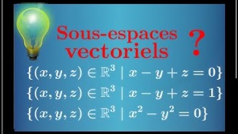 Exercise under vector space of R^3 • Are the following parts sev of R^3? sup prepa