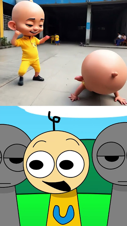 Incredibox Sprunki upin ipin in real life #sprunki #animation #incredibox