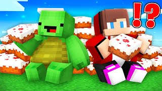 JJ and Mikey Became FAT in Minecraft !  Maizen