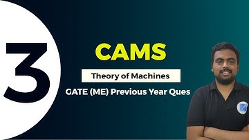 Cams | Theory Of Machines | GATE (ME) Previous Year Ques
