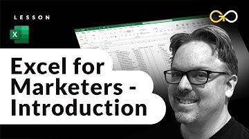 Excel for Marketing - Everything You Need to Know (lesson 1) - GoSkills.com