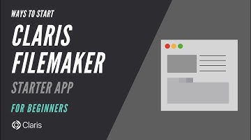 Ways to Get Started with Claris FileMaker - Starter App