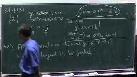 Lec10 微積分(一) 第三章　Differentiation Rules