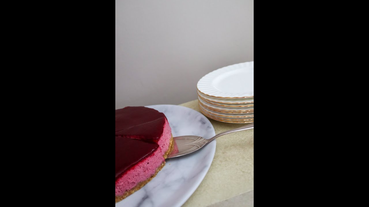 Blackcurrant Mousse Cake Recipe - Dinner Party Desserts