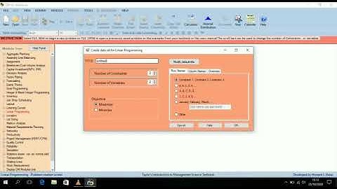MODUL LINIER PROGRAMMING SOAL NO.4