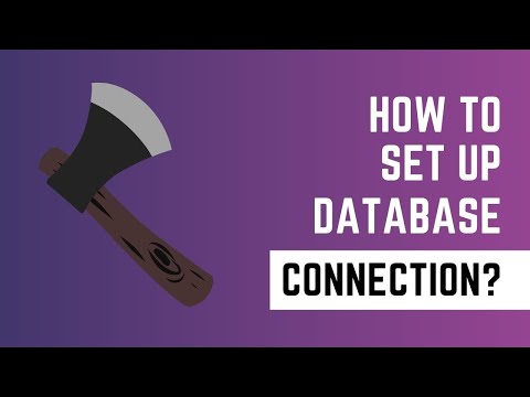 How to setup a database connection in Axe API?