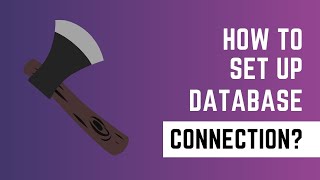 How to setup a database connection in Axe API